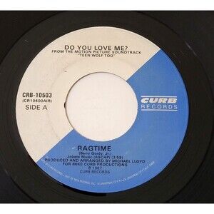 Ragtime / Hakim Do You Love Me / Jealousy 45 RPM Vinyl Curb VG 1987 Rock
